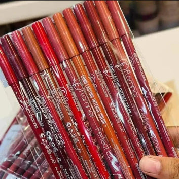 Flarmor Perfect Lip Liner Pencil - 12Pcs