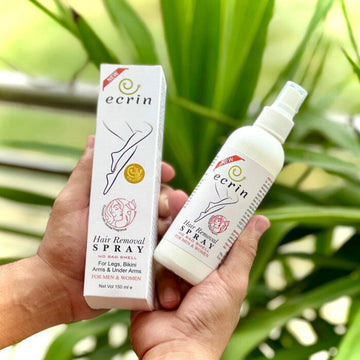 Ecrin Hair Removal Spray For Men & Women Pack of 2